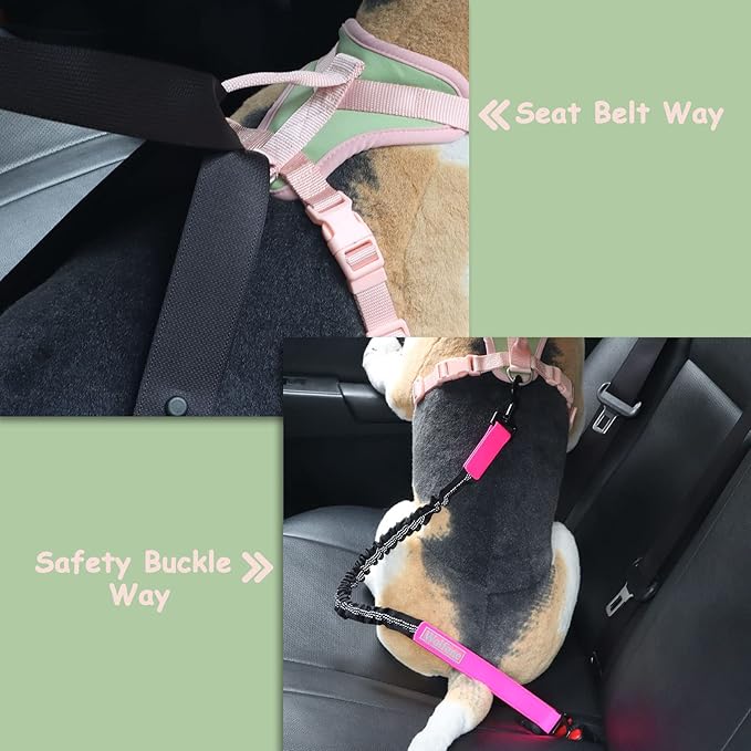 No Pull Dog Harness Adjustable Soft Padded Pet Vest with Control Handle Adorable Daily Harness for Dogs（Mint Green XS）