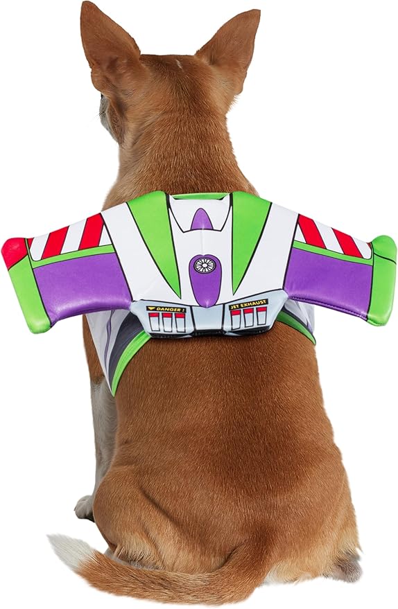 Rubie's Disney Toy Story Buzz Pet Accessory and Toy Bundle, As Shown, Small/Medium