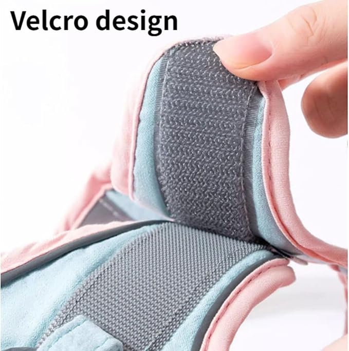 Rabbit Harness and Leash - Adjustable Bunny Harness Escape Proof for Walking Runnig Hiking Camping Outdoor - Cute Small Animal Harness Leash Set (Small)