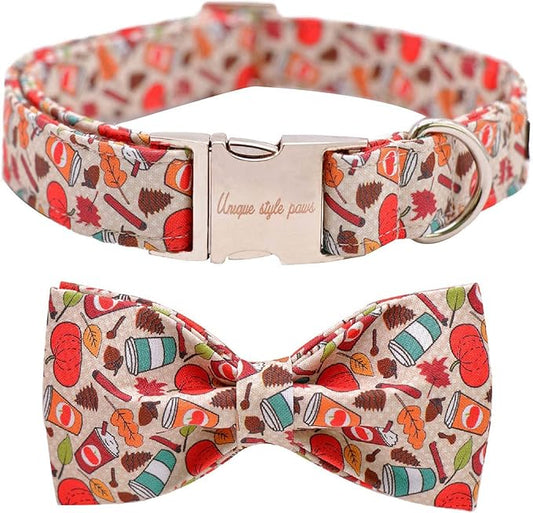 Unique style paws 1PCS Dog Bandanas Washable Cotton Square Bibs Sarf, Adjustable Dog Kerchief for Small Medium Large Dogs and Cats-S