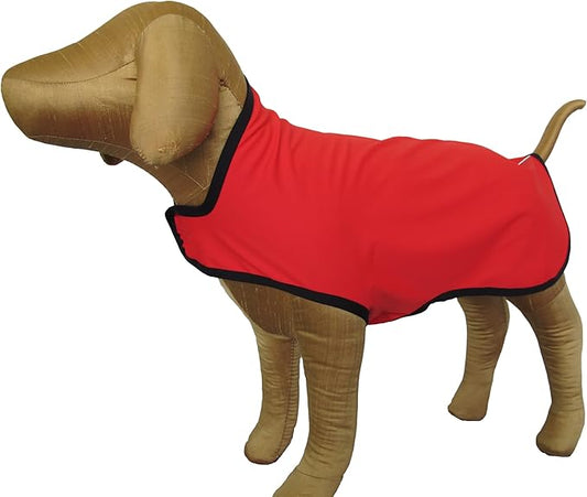 Stretch Fleece Dog Coat, Stretchy Pet Sweater, Machine Washable Pullover for Winter and Fall, Lavender, 24