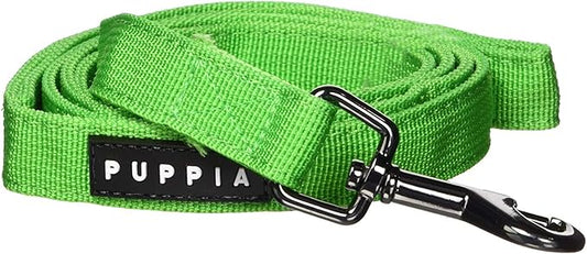 PUPPIA Two Tone Dog Lead Strong Durable Comfortable Grip Walking Training Leash for Small & Medium Dog, Green, Large