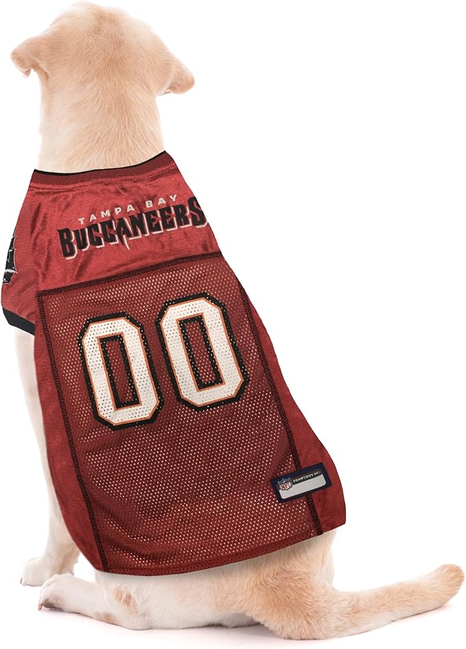 Pets First NFL Tampa Bay Buccaneers Dog Jersey, Size XX-Large - Best Football Jersey Costume for Dogs & Cats