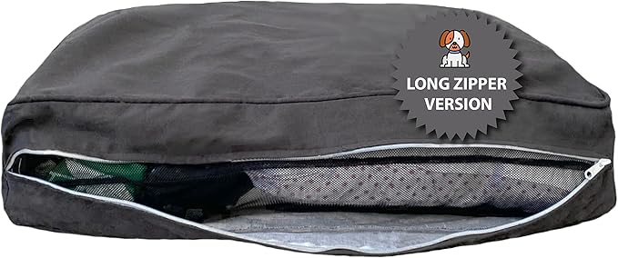 Molly Mutt Small Dog Bed Cover - I'm A Realist- Measures 22”x27”x5’’- 100% Cotton - Durable - Breathable - Sustainable - Machine Washable Dog Bed Cover