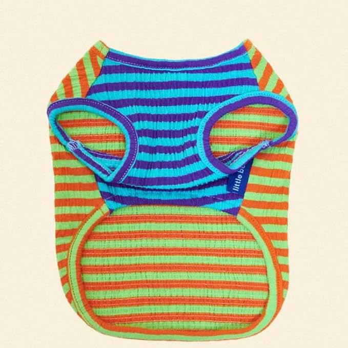 Little Beast Dog Clothes - Pet Clothes for Large, Medium, and Small Dogs (Dog Shirts Come in Multiple Colors and Styles) - Size: XX-Large Dogs, Green/Orange