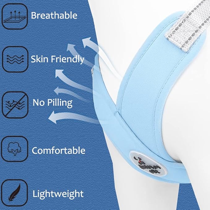 FEimaX Dog Harness Pet X Frame No Pull Step-in Harnesses with Leash Set, Adjustable Reflective Choke Free Puppy with Padded Vest for Small, Medium Dogs and Cats Walking Training