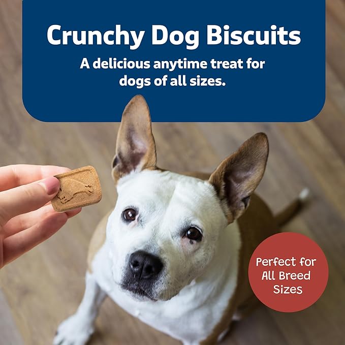 Blue Buffalo Health Bars Crunchy Dog Biscuits, Oven-Baked With Natural Ingredients, Bacon, Egg & Cheese, 3.5 -lbs. Box