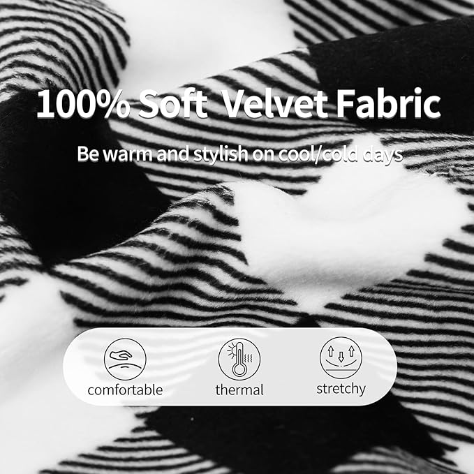 CuteBone Turtleneck Dog Velvet Dress Puppy Skirt Costume Pet Clothes Cat Apparel with Bow Hair Rope for Small Dogs CVD14S