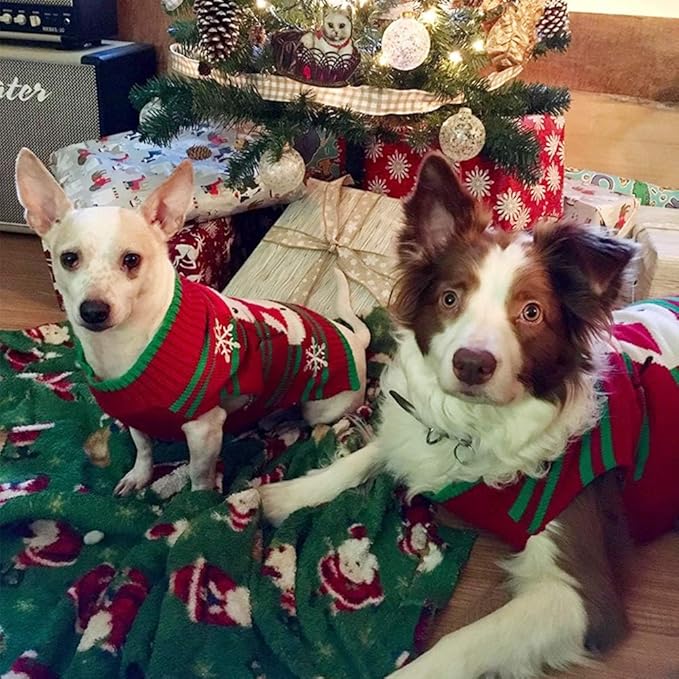 NACOCO Dog Snow Sweaters Snowman Sweaters Xmas Dog Holiday Sweaters New Year Christmas Sweater Pet Clothes for Small Dog and Cat(Snowman,XL)