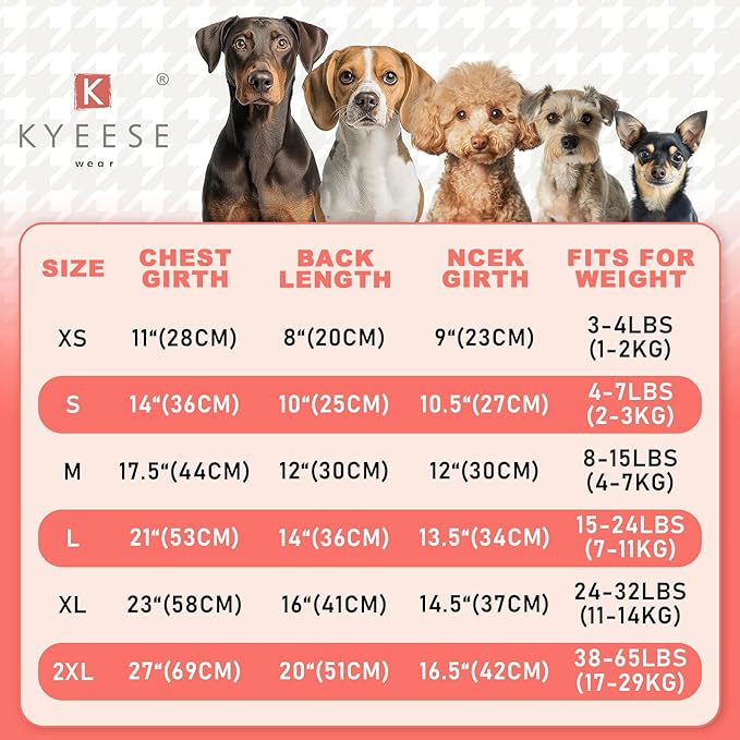 KYEESE Dog Sweater Color Block with Fuzzy Thread Knitted Turtleneck Dog Knitwear with dots in a Variety of Colors for Medium Dogs Fall Winter Dog Clothes, Navyblue, XL