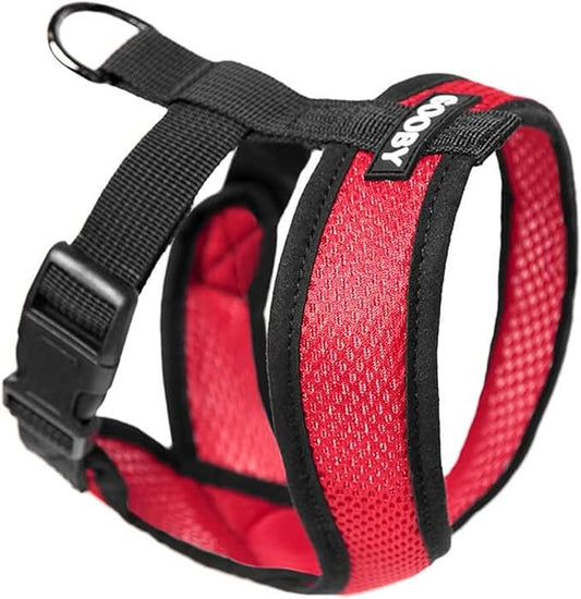 Gooby Comfort X Head In Harness - Red, X-Large - No Pull Small Dog Harness, Patented Choke-Free X Frame - Perfect on the Go Dog Harness for Medium Dogs No Pull or Small Dogs for Indoor and Outdoor Use