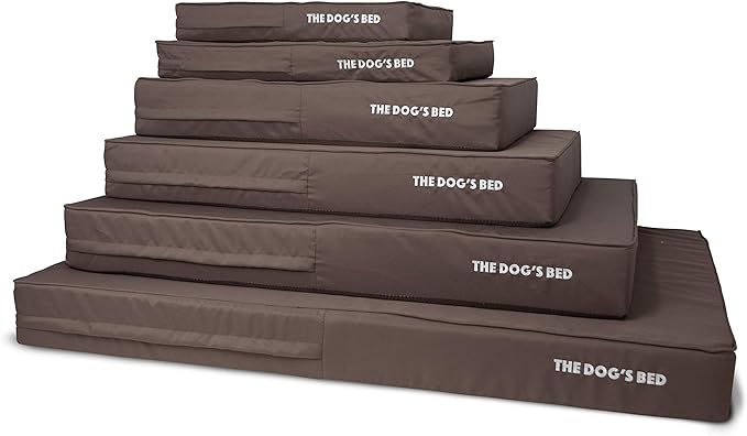 The Dog’s Bed Orthopedic Memory Foam Dog Bed, XXXL Grey with Black Trim 64x44, Pain Relief for Arthritis, Hip & Elbow Dysplasia, Post Surgery, Supportive, Calming, Veterinary Approved