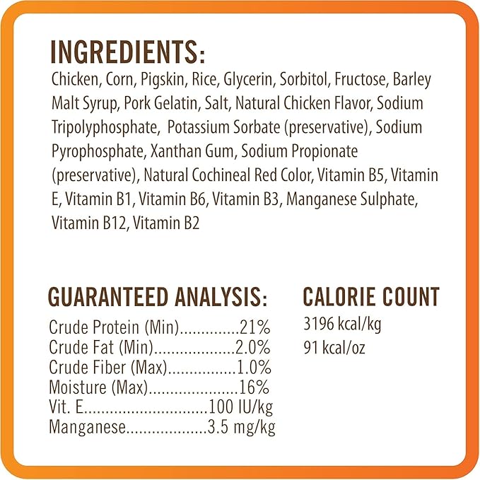 NutriChomps Dog Chews, 6-inch Braids, Easy to Digest, Rawhide-Free Dog Treats, Healthy, 4 Count, Real Chicken flavor