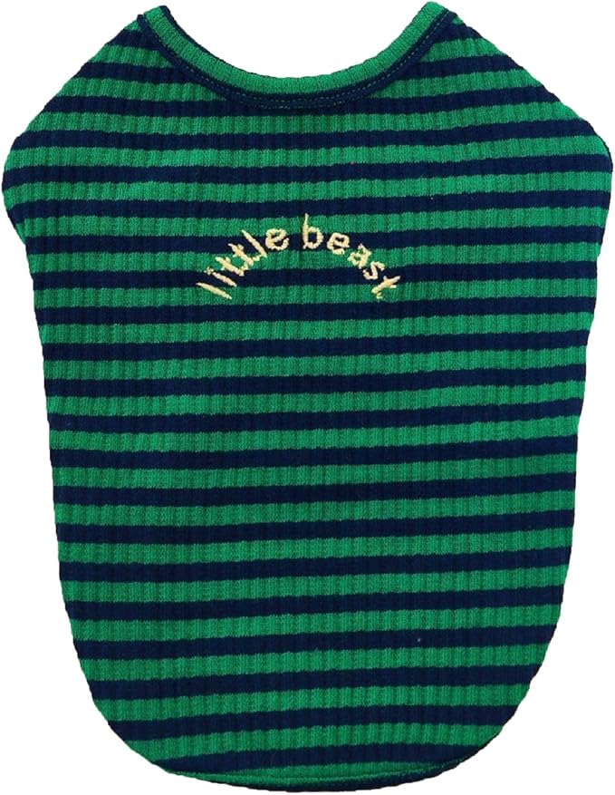 Little Beast Dog Clothes - Pet Clothes for Large, Medium, and Small Dogs (Dog Shirts Come in Multiple Colors and Styles) - Size: XX-Large Dogs, Dark Green/Blue