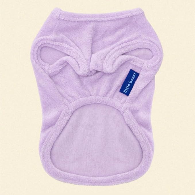 Little Beast Dog Clothes - Pet Clothes for Large, Medium, and for Small Dogs (Dog Shirts Come in Multiple Colors and Styles) - Size: Large Dogs, Purple