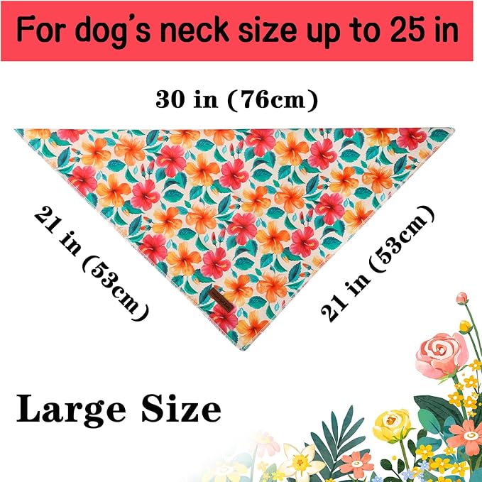 Unique Style Paws Cotton Dog Collar with Bow Floral Plaid Colorful Dog Collar with Bow Tie for Small Medium Large Dogs Pets Gifts