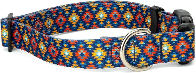 Country Brook Petz - Deluxe Utah Dog Collar - Made in The U.S.A. - Country and Western Collection Featuring Rustic Designs (1/2 Inch, Extra Small)