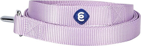 Blueberry Pet Essentials Durable Classic Dog Leash | Basic Nylon Dog Leash | 4ft. x 1" Large Dog Leash | Lavender Dog Leash | Standard Dog Leashes & Lightweight Dog Leash for Training