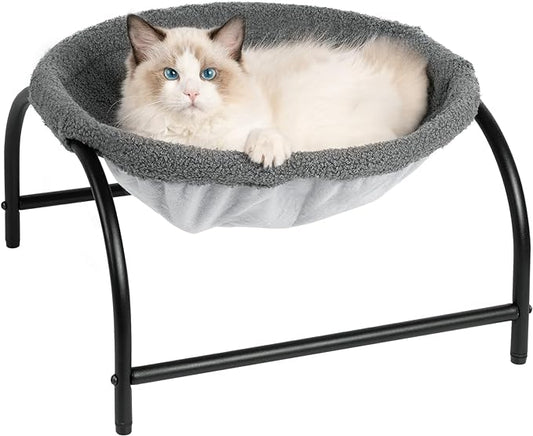 Cat Bed Dog Bed Pet Hammock Bed Kitty Sleeping Cat Supplies Pet Supplies Whole Wash Stable, Detachable, Breathable, Easy Assembly Indoors Outdoors, 16.9 in x 16.9 in x 9.5 in