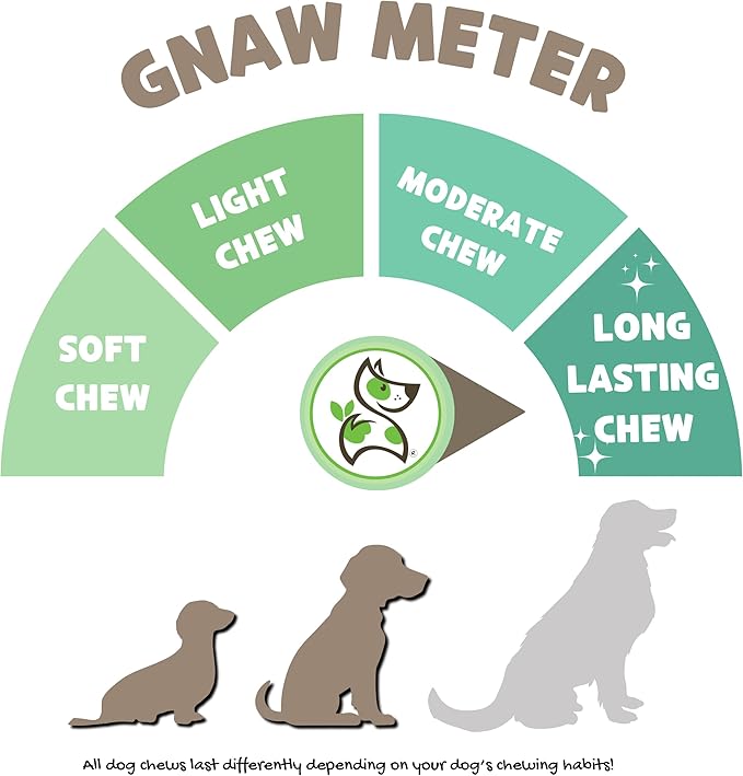 Nature Gnaws Small Bully Sticks for Dogs 5-6" (5 Count) - Long Lasting for Light Chewers and Puppies - Natural Thin Beef Dog Chew Bones - Rawhide Free
