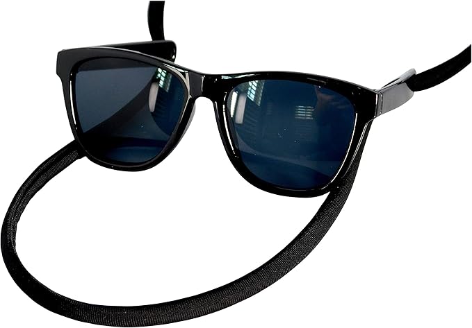 G014 Dog Cat Pet 80s Sunglasses Goggles for Small Breeds up to 15lbs (2-Pack Black+White)