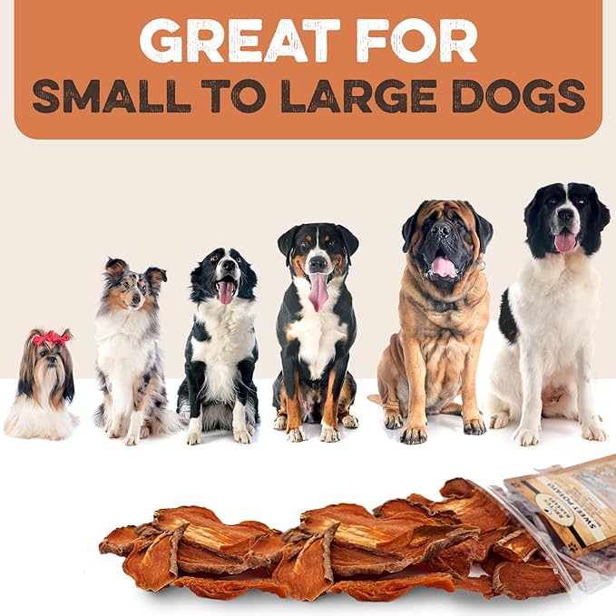 Sweet Potato Slices For Dogs - Half Slices, 2 lbs - Single Ingredient Grain Free Dog Treats, Best High Anti-Oxidant Healthy 100% Natural Thick Cut Dried Sweet Potato Dog Treats, No Added Preservatives
