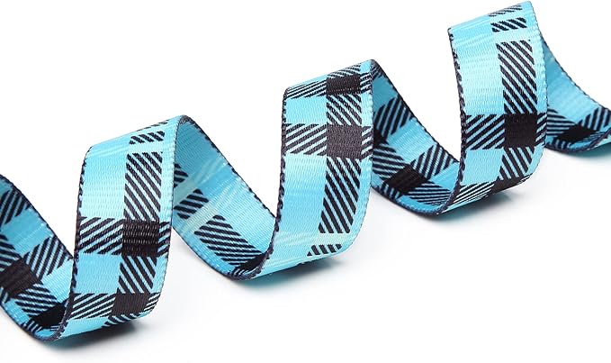 Adjustable Dog Collar with Patterns, Ultra Comfy Soft Nylon Breathable Pet Collar for Small Dogs (XS, Blue Plaid)
