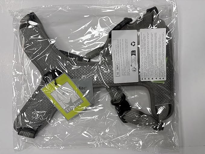 TRUE LOVE Dog Harness Outdoor Adventure II Reflective Vest with 2 Leash Attachments Matching Leash and Collar Available TLH6071