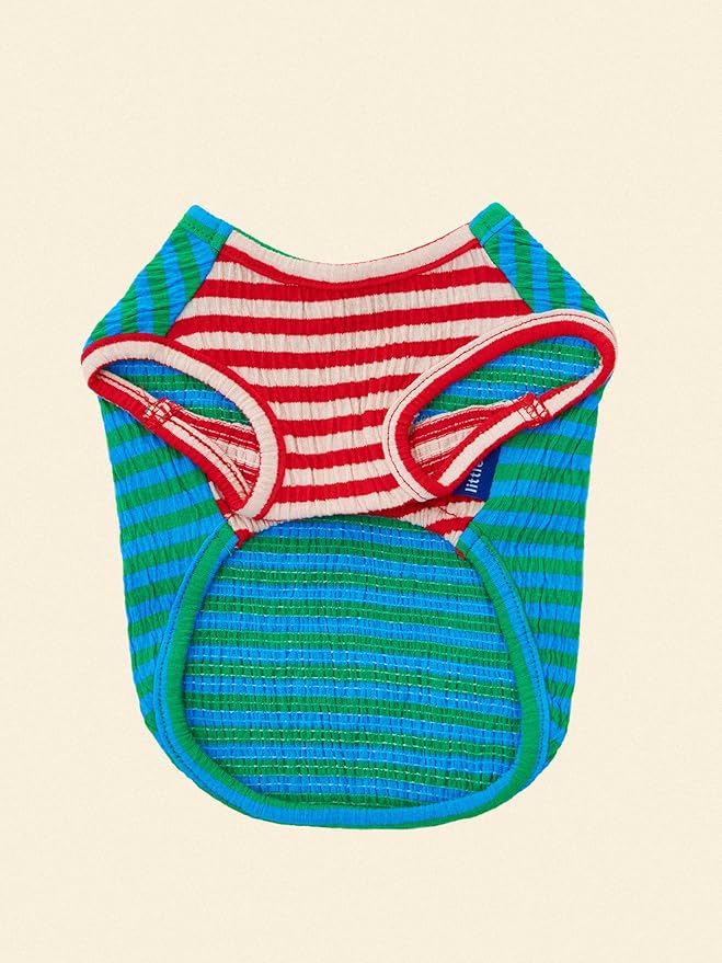 Little Beast Dog Clothes - Pet Clothes for Large, Medium, and Small Dogs (Dog Shirts Come in Multiple Colors and Styles) - Size: Large Dogs, Green/Blue