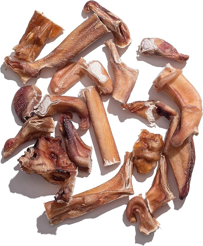 Jack&Pup Premium Dog Chews - Bites & Bully Sticks | Gullet Jerky (2lb, Medium & Small Dogs, All Natural, Single Ingredient)