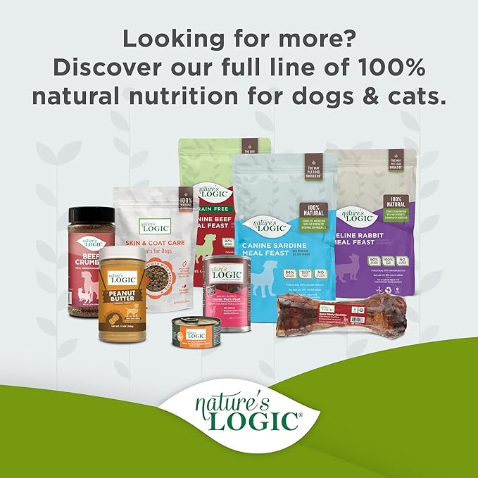 Nature's Logic Beef Femur Slices Canine Chew