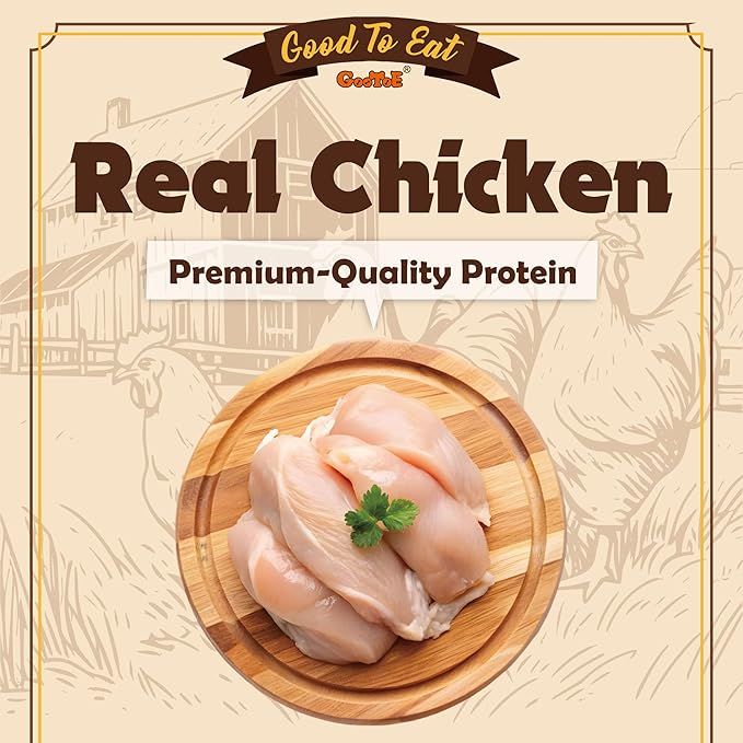 Gootoe Chicken Dog Treats – Chicken Sticks (Mini) 1.5 lb – All Natural, Hypoallergenic & Grain-Free, Low Fat, Premium Training Chews, Healthy & Easily Digestible, Resealable Bag
