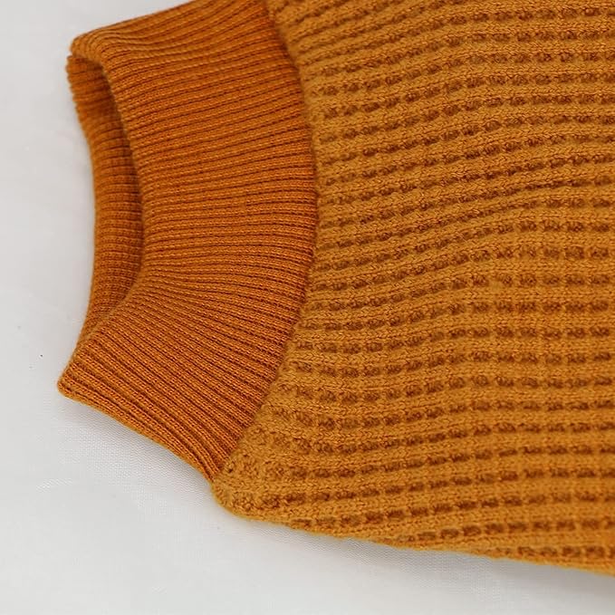 LOPHIPETS Lightweight Dog Sweaters for Puppy Small Dogs Puppy Chihuahua Yorkie Clothes-Yellow/XL