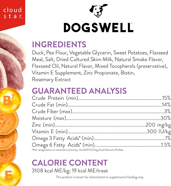 Dogswell Skin & Coat Duck Recipe Meatballs - 14 oz.