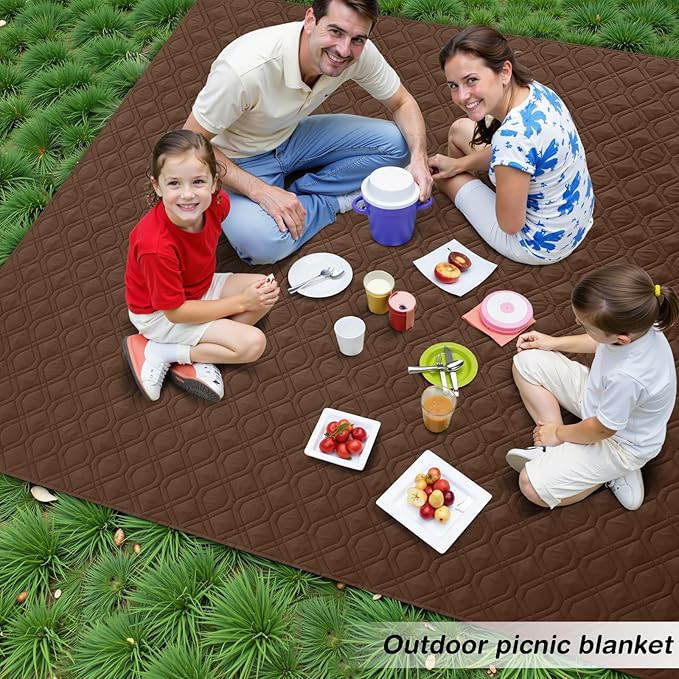 hyha Waterproof Dog Bed Blanket, Soft Pet Blankets, Waterproof Couch Cover for Dogs, Reversible Sofa Covers Washable for Furniture (82x120 Inch, Chocolate/Brown)