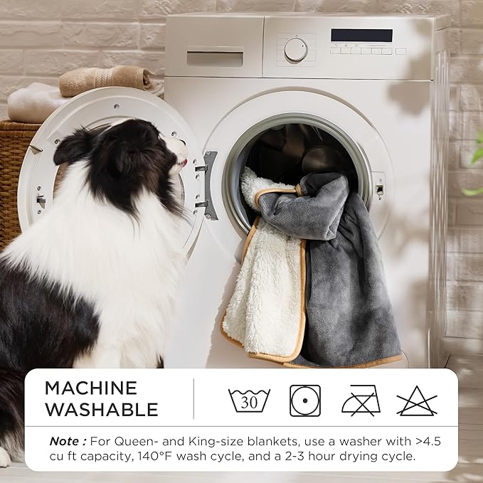 Bedsure Cat Blanket for Indoor Cats - Waterproof Calming Cat Blankets for Kitten, Sherpa Fleece Pet Blanket, Soft Plush Reversible Throw Furniture Protector, 35"x25", Green