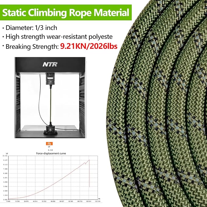 NTR 100FT Leash for Large Breed Dog, Long Leash with Swivel Lockable Hook, Padded Handle and Highly Reflective Thread, Pet Lead for Walking, Hunting,Camping, Backyard for Small Medium Large Dog