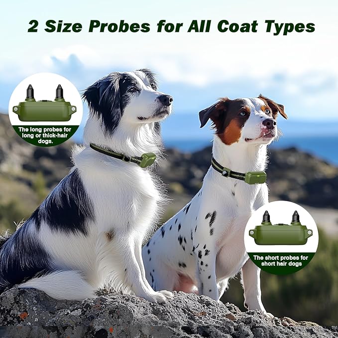 Dog Training Collar, Waterproof Remote Dog Collar with 3 Modes: Beep, Vibration, Safe Static,1600Ft Range, Rechargeable, Adjustable E-Collar for Small Medium Large Dogs