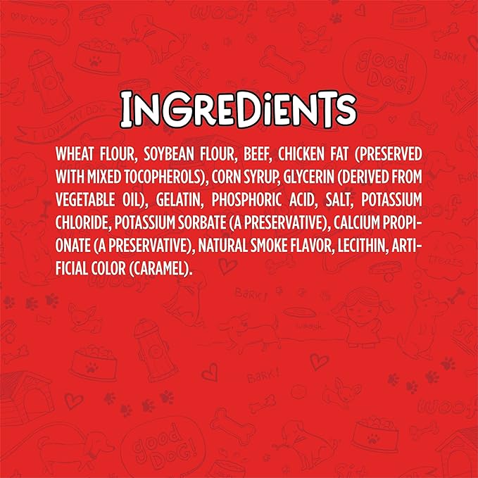 Meaty Treats Jerky Bites Beef Flavor Soft & Chewy Dog Treats, 25-oz.