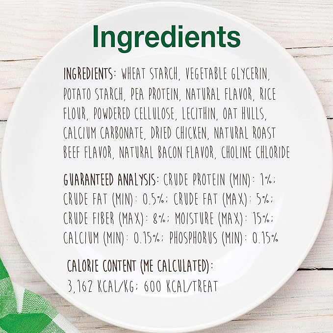 Nylabone Healthy Edibles Natural Dog Chews Long Lasting Chicken Flavor Treats for Dogs, X-Large/Souper (1 Count)