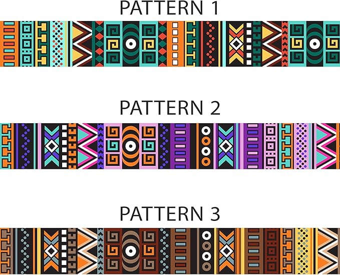 CollarDirect Aztec Dog Leash Nylon Tribal Pattern Cat Pet Leashes for Small Medium Large Dogs Puppy Lead 5 FT Long for Walking (Pattern 2, S)