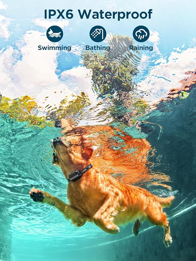 GPS Wireless Dog Fence, Electric Fence Collar with 3 Warning Modes, Wireless Dog Fence for Outdoor Use,Range 65-3290 FT, Waterproof& Rechargeable Pet Containment System for Most of Dogs