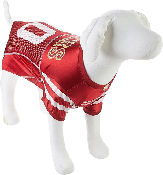 Pets First San Francisco 49ers Dog Jersey, XX-Large. Licensed Football Jersey Costume for Dogs