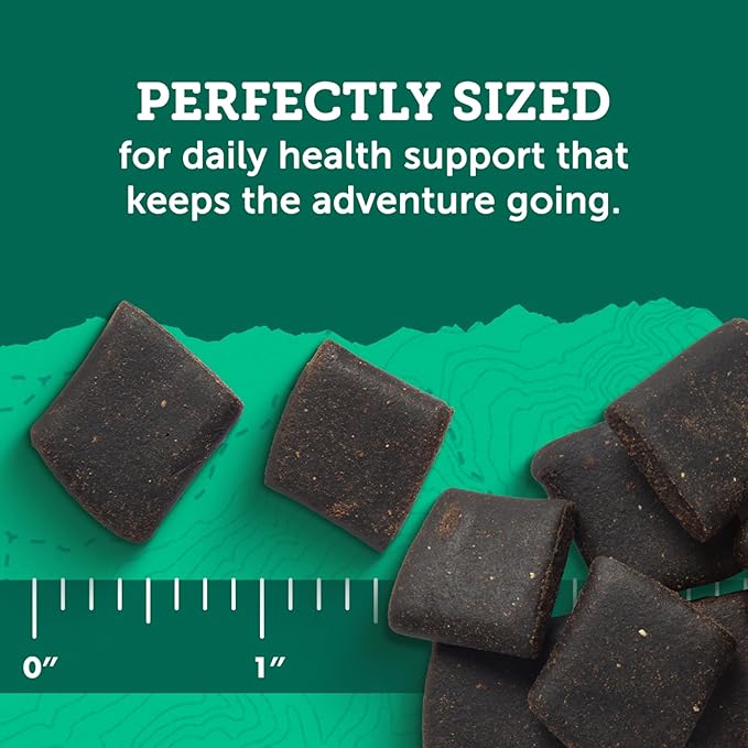 Zuke's Hip and Joint Support Dog Treats for Adult Dogs, Senior Dog Treats Made with Real Peanut Butter and Oats, 16 oz. Resealable Pouch - 16 oz. Bag