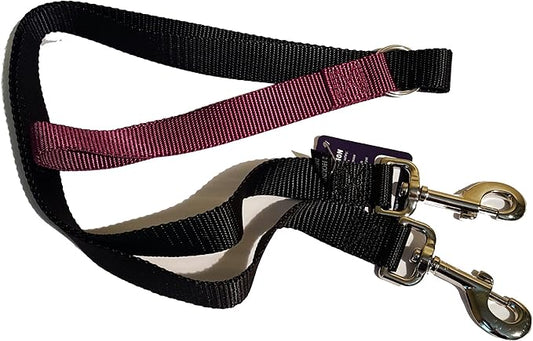 Freedom No Pull 1 Inch Training Leash ONLY Works with No Pull Harnesses (Burgundy Wine)