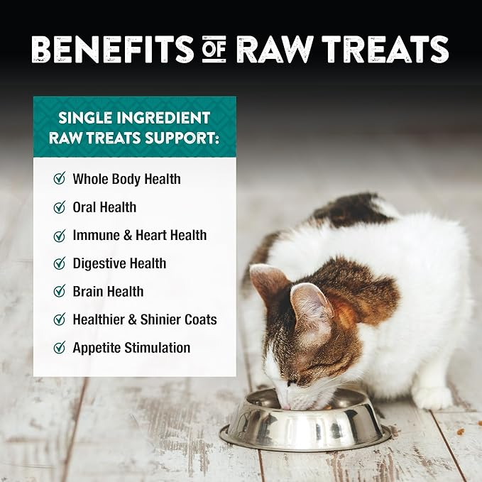 Northwest Naturals Raw Rewards Freeze-Dried Chicken Neck Treats for Dogs and Cats - Bite-Sized Pieces - Healthy, 1 Ingredient, Human Grade Ingredients, All Natural, Made in USA, 4 Oz (Pack of 3)