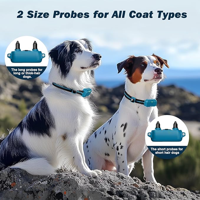 Dog Training Collar, Waterproof Remote Dog Collar with 3 Modes: Beep, Vibration, Safe Static,1600Ft Range, Rechargeable, Adjustable E-Collar for Small Medium Large Dogs