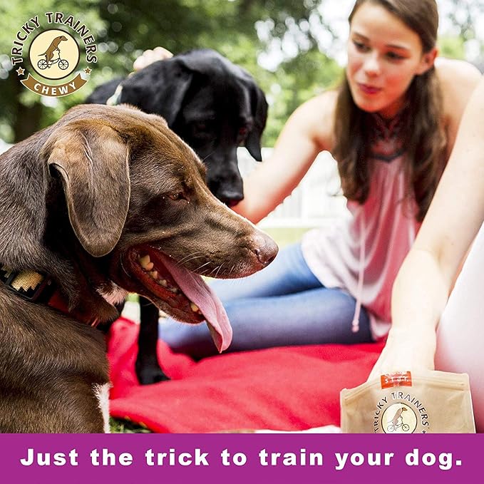 Cloud Star Tricky Trainers Chewy & Grain Free, Low Calorie Dog Training Treats, Baked in the USA