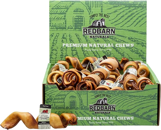 Redbarn Pet Products Collagen Spring - Medium, Pack of 25