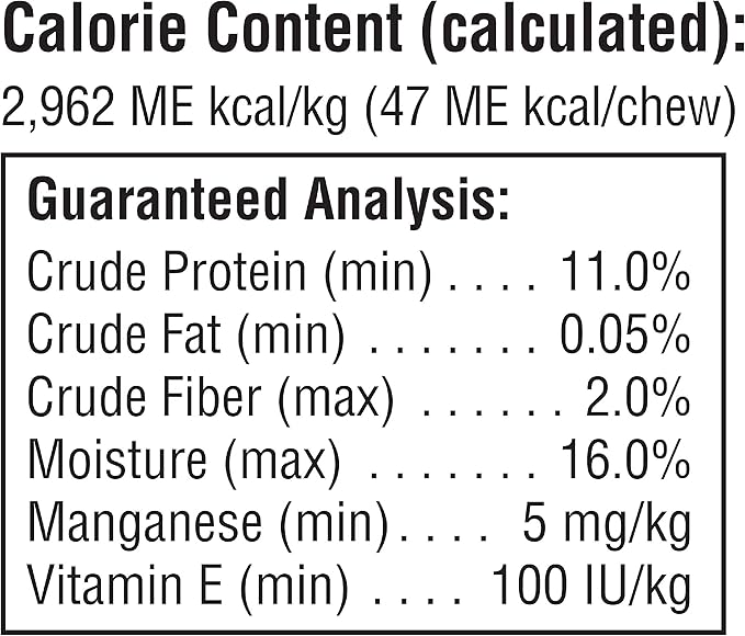 DreamBone Mini Chew, Made with Real Chicken & Vegetables, Rawhide Free Chews For Dogs, 50 Count